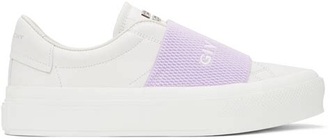 givenchy white trainers womens|givenchy purple sneakers.